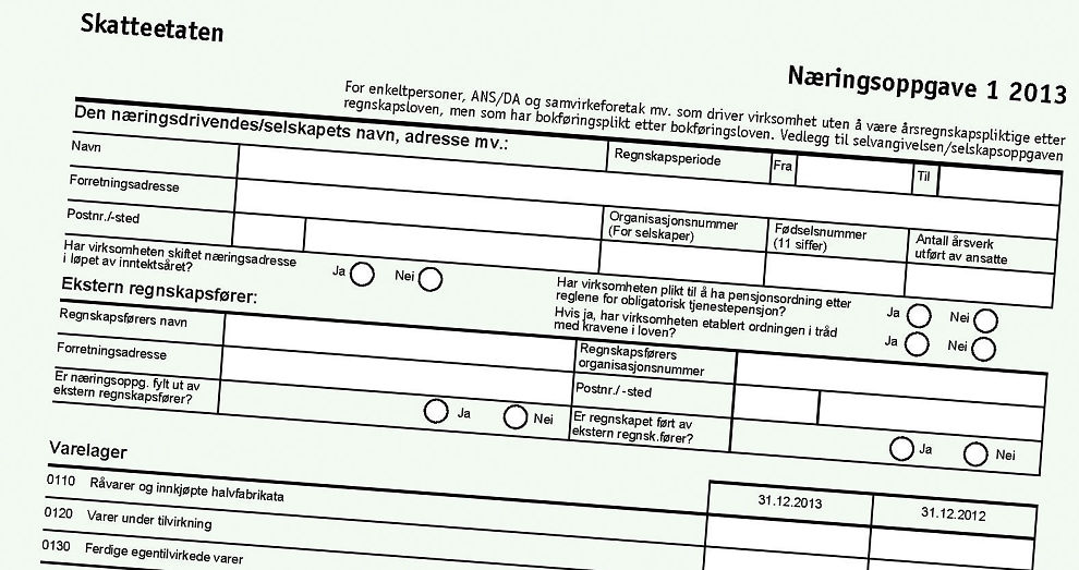 Her er postene du ikke må glemme i næringsoppgaven - Penger - Dine Penger